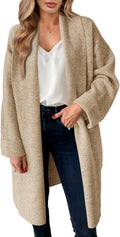 Womens Long Cardigan Sweaters - Cozy Oversized Slouchy Coatigan