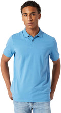 DKNY Soft Cotton Polo Shirts for Men - Modern Fit Short Sleeve