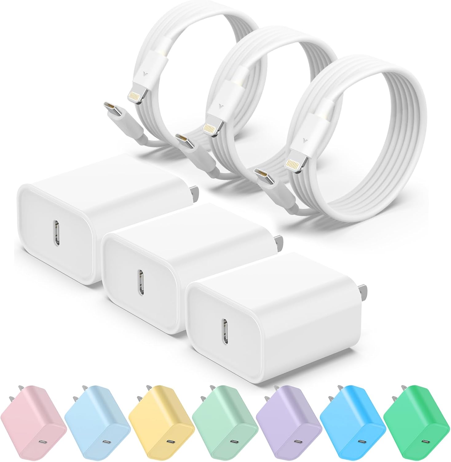 Charge Faster with 20W USB C Power Trio!