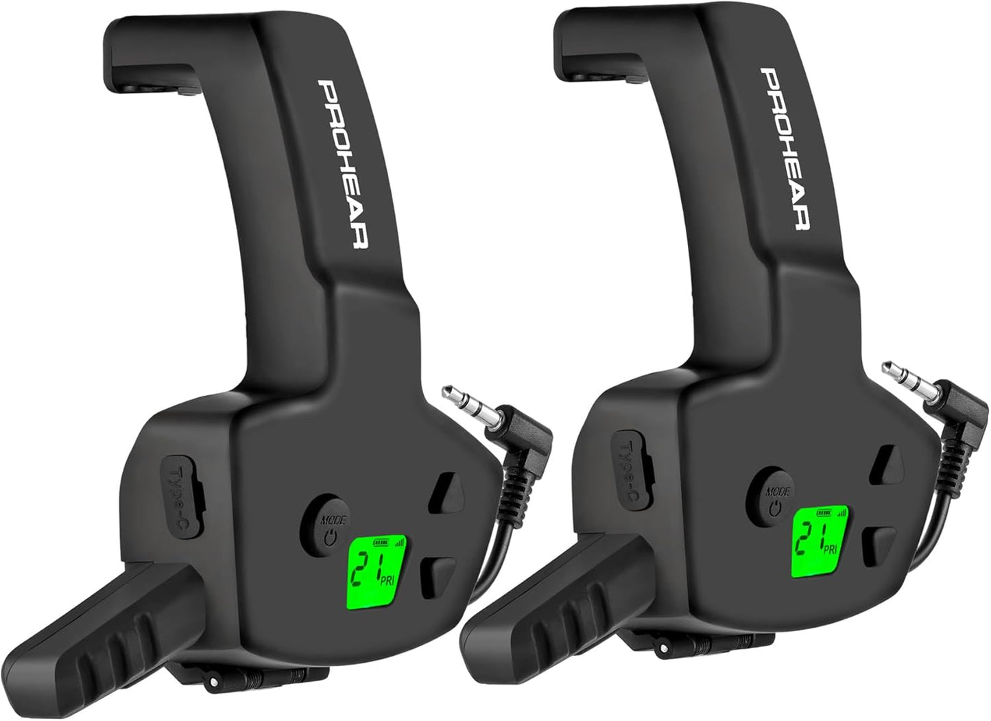 PROHEAR RH08 Walkie Talkie for Howard Leight Earmuffs - 2 Pack