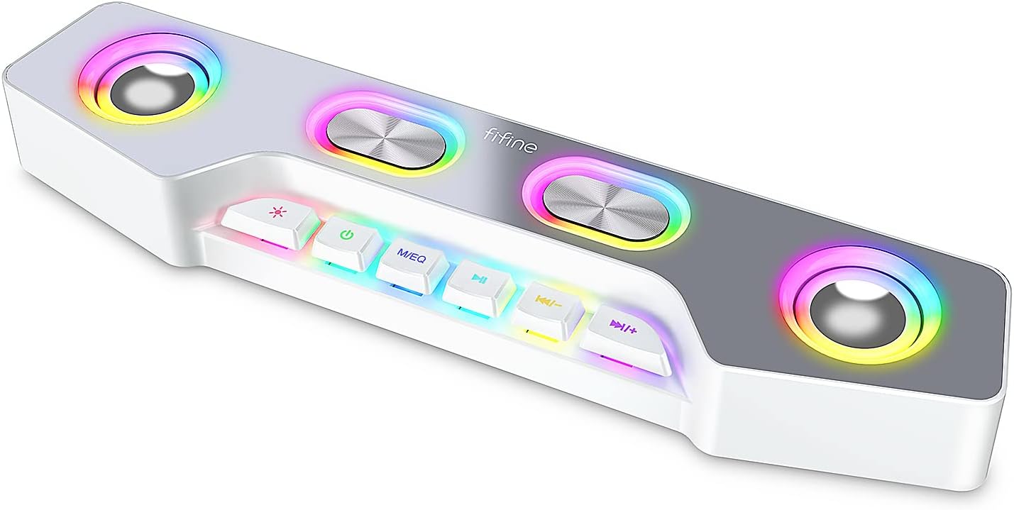 Wireless RGB Gaming Speakers - Amplify Your Experience
