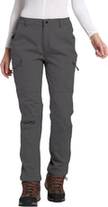 LINLANG EN Women's Waterproof Hiking Pants for Winter Adventures