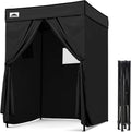 EAGLE PEAK 5x5 Pop-up Canopy Changing Room Black - Compact Privacy