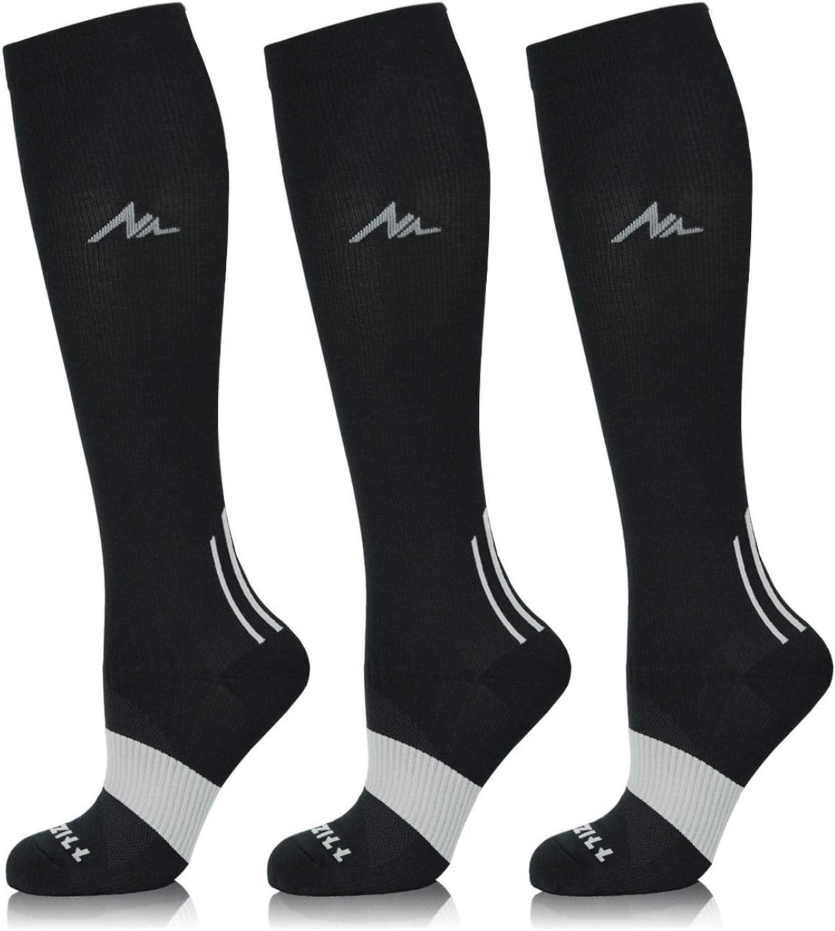 NEWZILL Medical Compression Socks for Women & Men - 20-30 mmHg Support