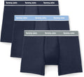 Men's Cool Cotton Stretch Boxer Briefs 6in 3-Pack - Breathable Comfort