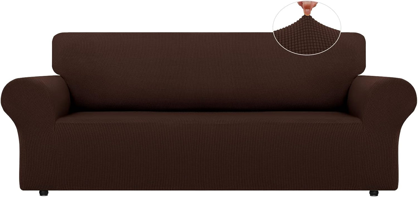 LURKA Stretch Sofa Slipcovers for 3 Cushion Couch Protection