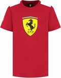 Kids Scudetto Shield TShirt - Official Scuderia Ferrari Fanwear