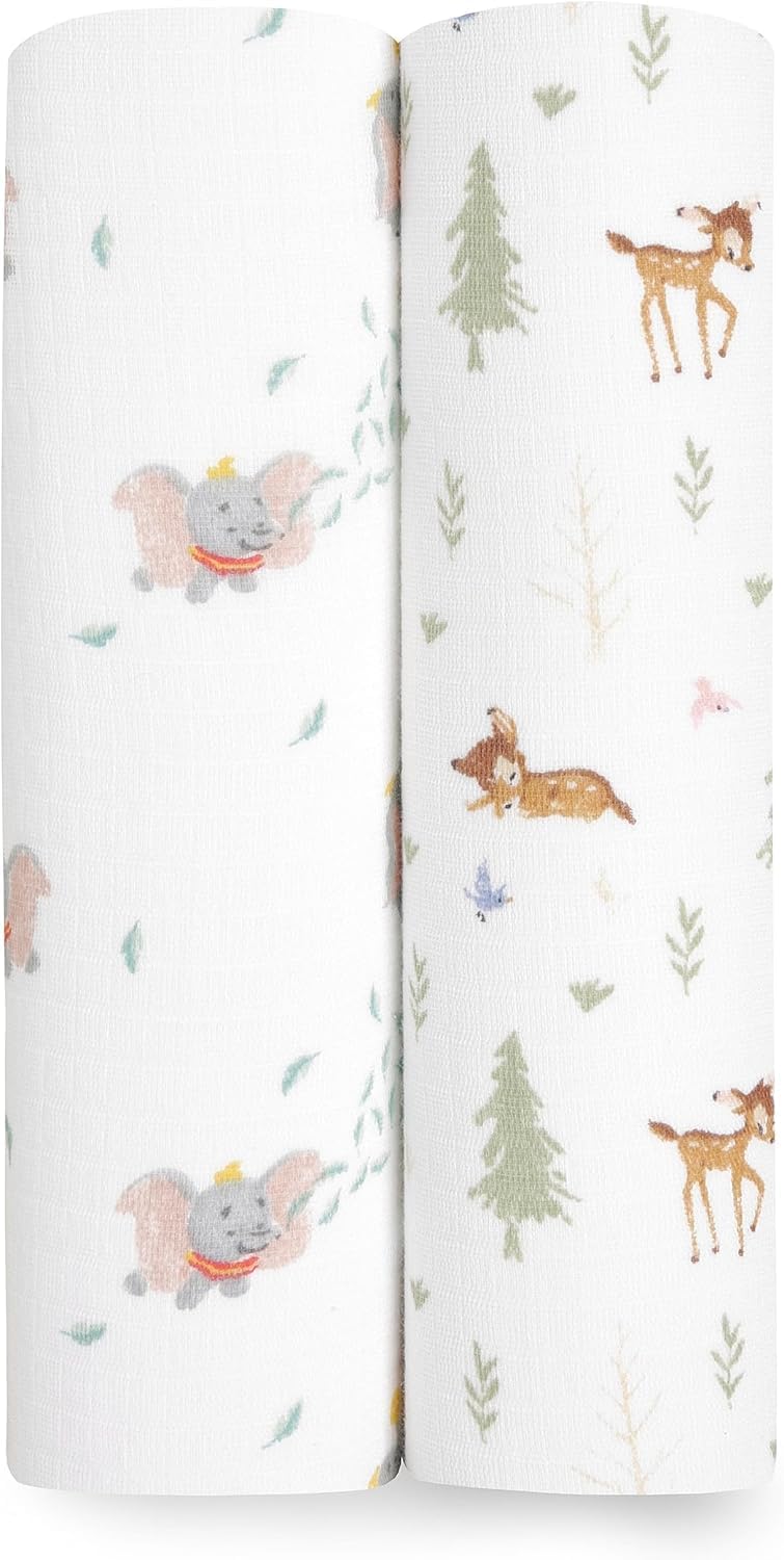 aden + anais Essentials Muslin Swaddle Blankets for Babies