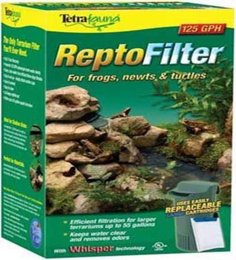 TetraFauna ReptoFilter for Frogs, Newts & Turtles - 3-Stage Filter