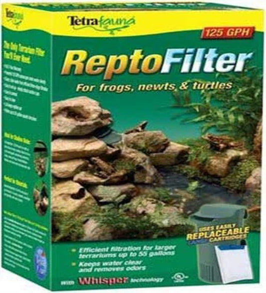 TetraFauna ReptoFilter for Frogs, Newts & Turtles - 3-Stage Filter