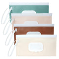 4 Pack Wipes Dispenser Portable Baby Wipe Case - Clip-On Fresh Seal