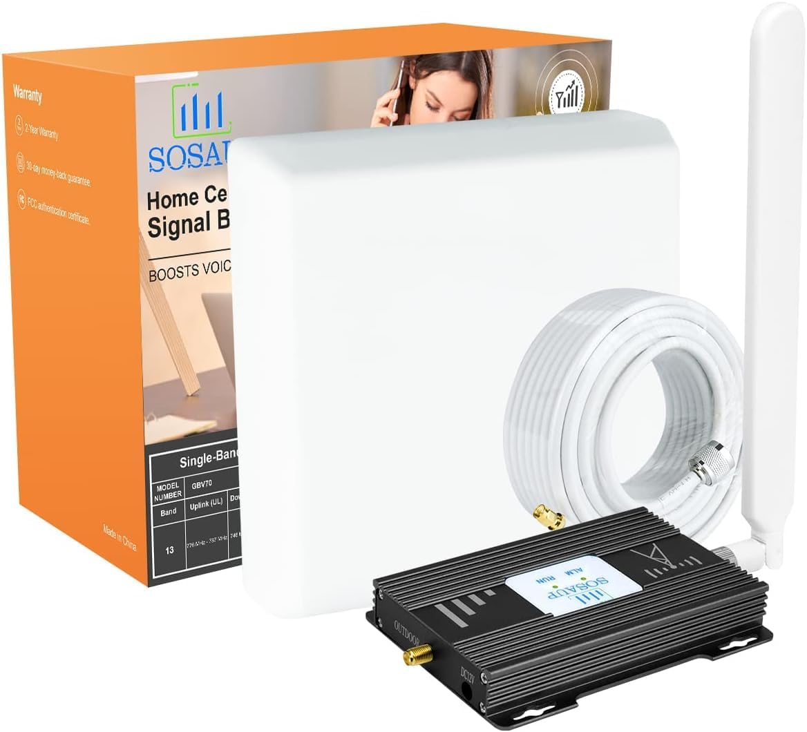 Verizon Cell Phone Signal Booster for 5G and 4G LTE Networks