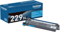 Brother TN229XLC Cyan High Yield Toner Cartridge - 2,300 Pages
