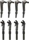 TRQ Ignition Coil Set Compatible with 2010-2017 Ford V8 6.2L
