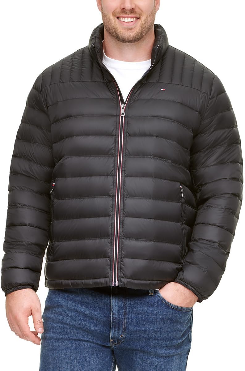 Tommy Hilfiger Men's Ultra Loft Lightweight Packable Puffer Jacket