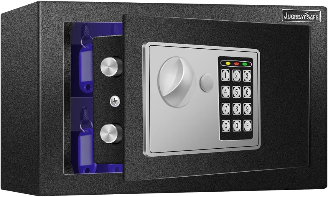 JUGREAT 37 Keys Cabinet with Sensor Light for Secure Storage