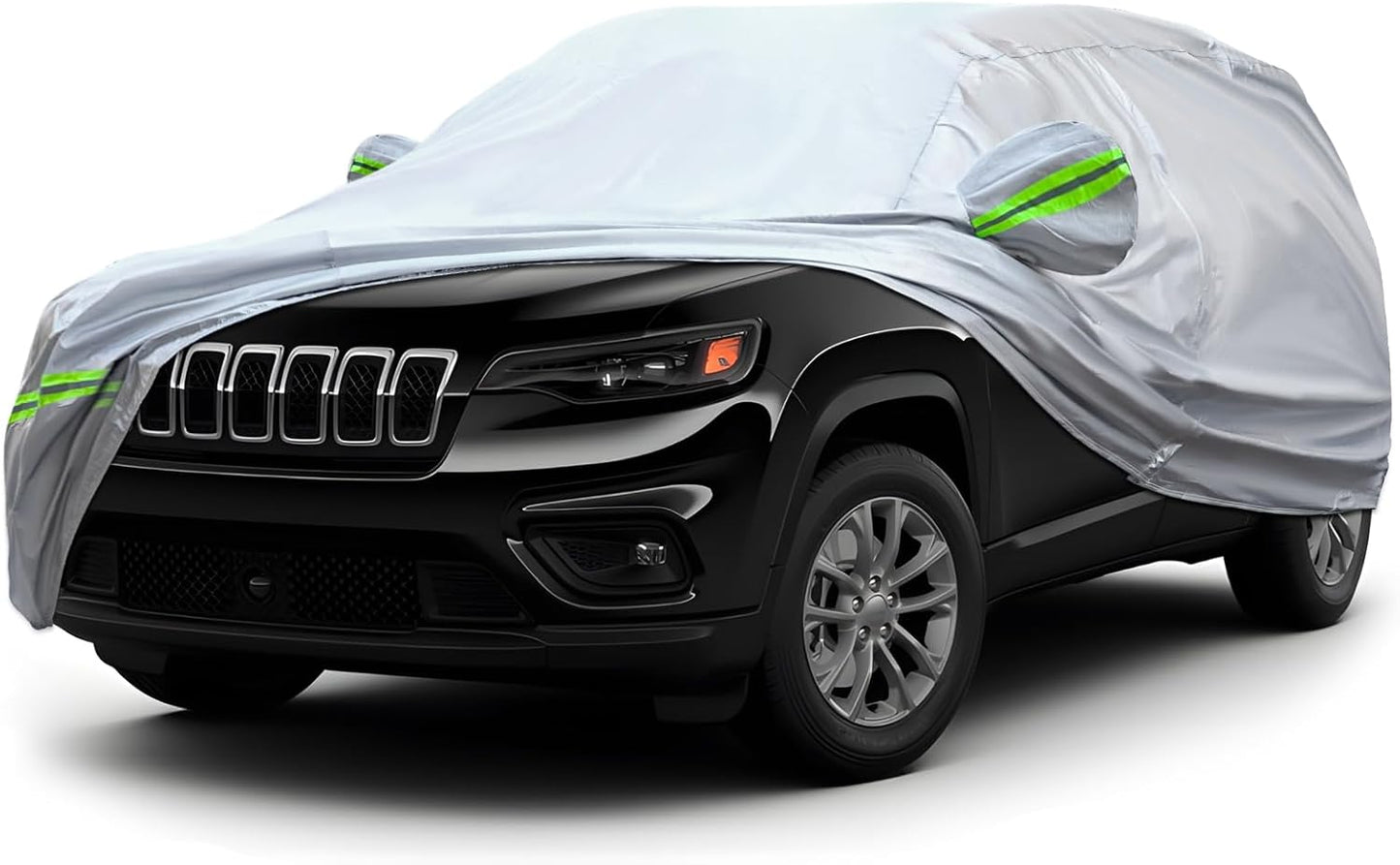 KEYOOG 6-Layer Full Car Cover for All-Weather Protection