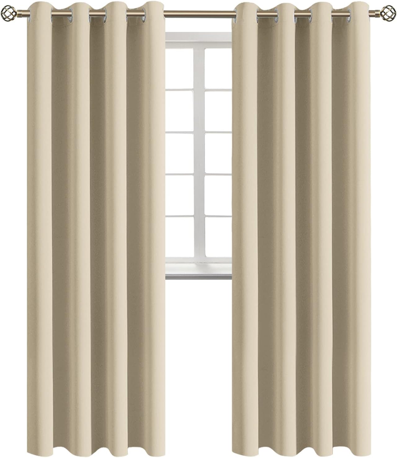 BGment Room Darkening Curtains for Energy Efficiency and Style