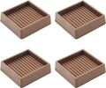 Non-Slip Furniture Caster Cups - Prevents Sliding! - 4 Pack