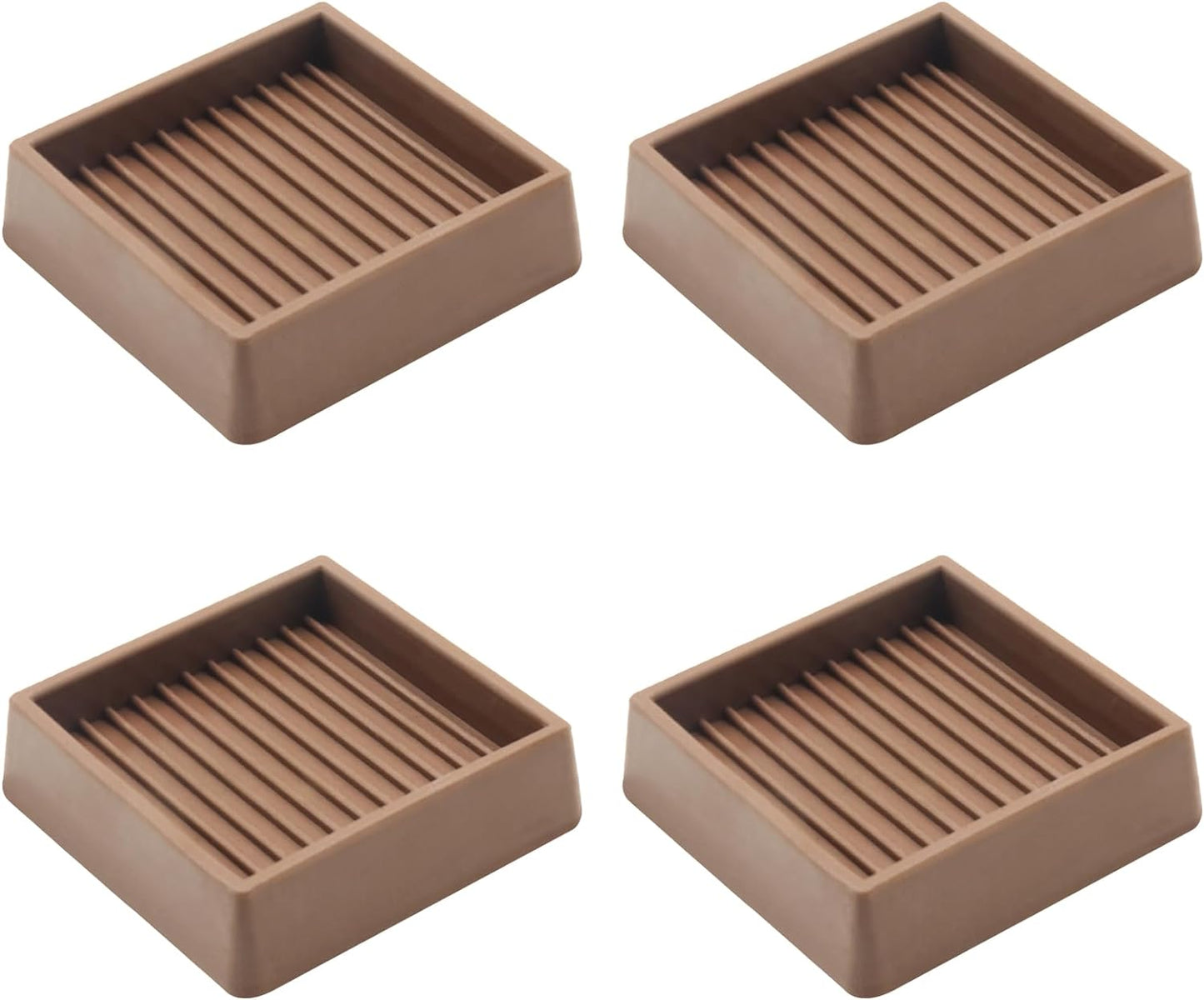 Non-Slip Furniture Caster Cups - Prevents Sliding! - 4 Pack
