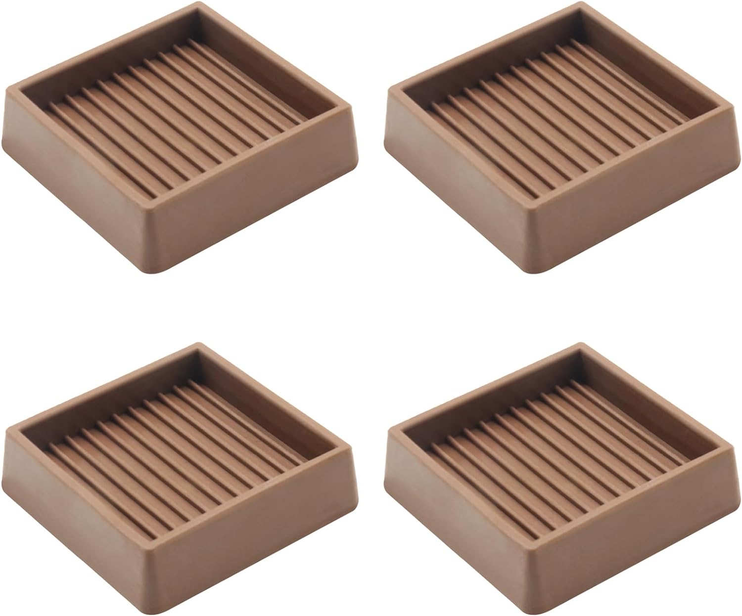 Non-Slip Furniture Caster Cups - Prevents Sliding! - 4 Pack