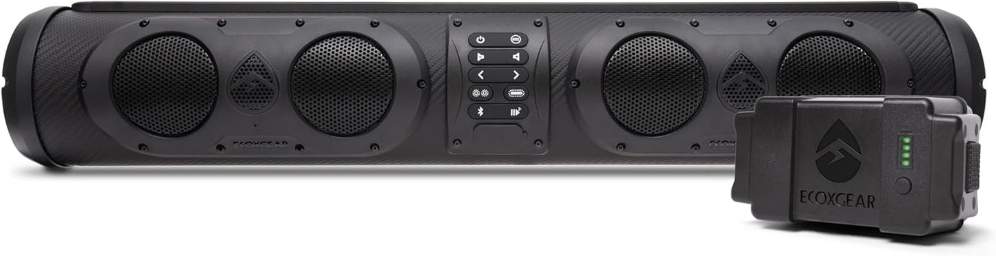 ECOXGEAR SEB26R 500-Watt Amplified Bluetooth Soundbar Review