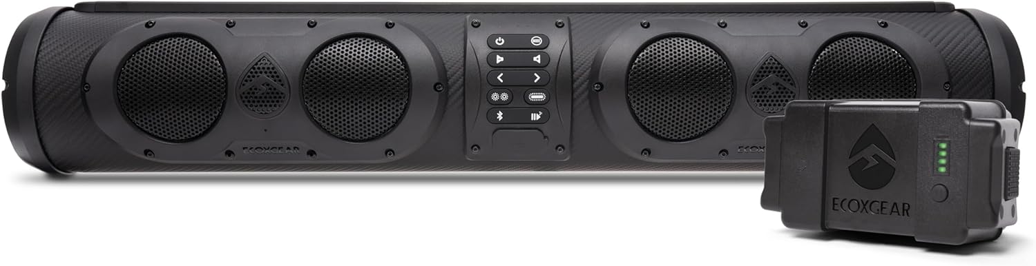 ECOXGEAR SEB26R 500-Watt Amplified Bluetooth Soundbar Review