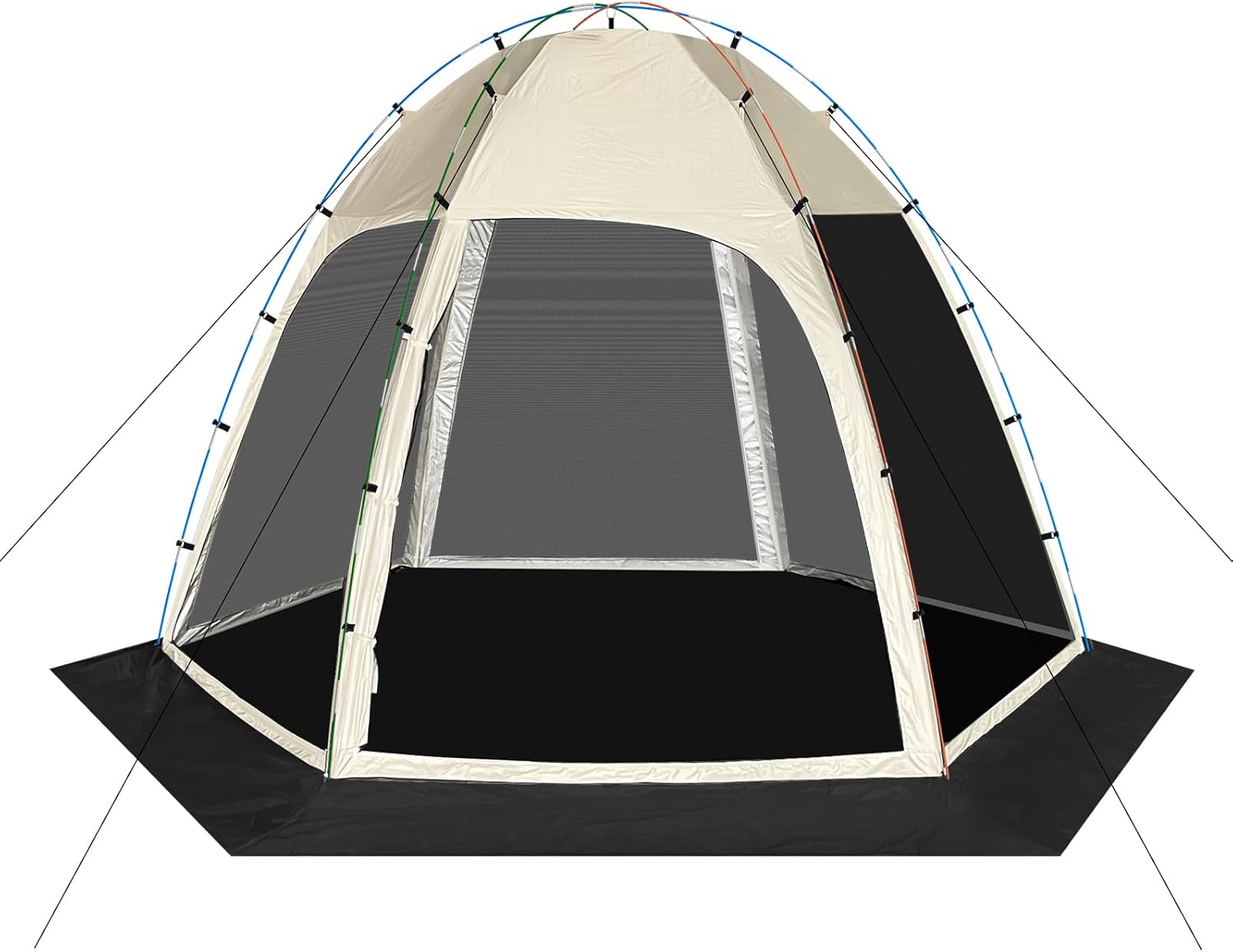 Siebwin 10'x10' Screen Tent with Removable Floor - Ultimate Outdoor Shelter
