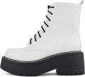 Stylish Women's Chunky Combat Ankle Boots by Soda FLING