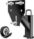 Stake Pocket Spare Tire Mount - Compact Trailer Carrier