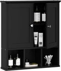 Shintenchi Bathroom Wall Cabinet with Door - Space Saving Storage