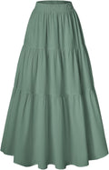 Scarlet Darkness Maxi Long Skirt - Flowy Renaissance Skirt Skirts