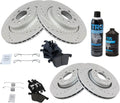 Front & Rear Brake Pad and Rotor Kit for 2003-14 Volvo XC90 - Ceramic