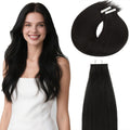 Lacer Tape in Human Hair Extensions 22in - Seamless Natural Blend