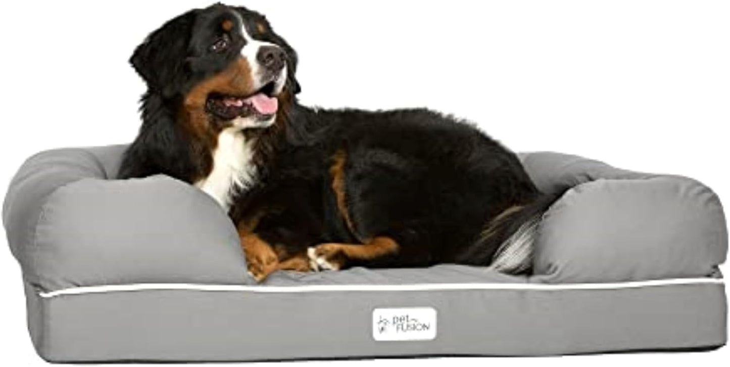 PetFusion Ultimate Dog Bed with Orthopedic Memory Foam Comfort