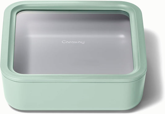 Caraway Glass Food Storage Container - 10 Cup Non-Toxic Design