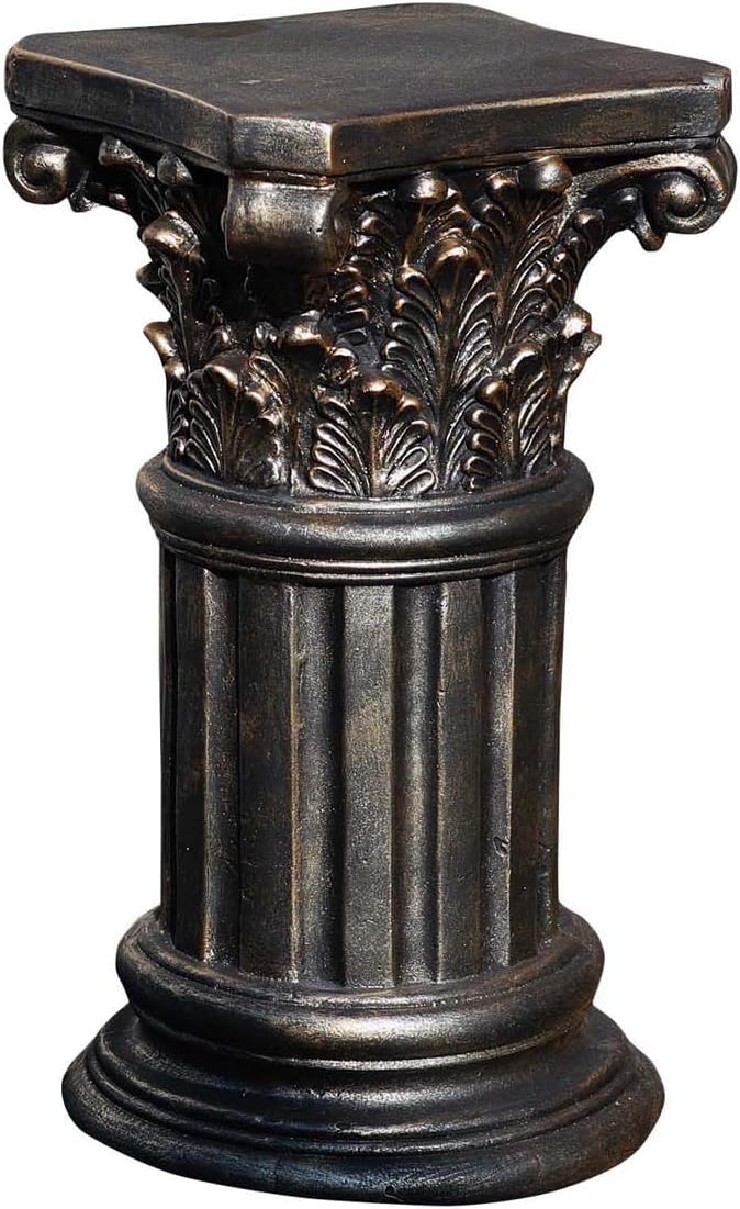 Decorative Roman Column Pedestal by VISIBLE for Any Space