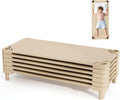 Stackable Daycare Cots for Sleeping 51 in x 22.5 in - Space-Saving