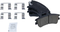 TRQ Front Brake Pads Ceramic Compatible with 2003-2005 Mazda 6