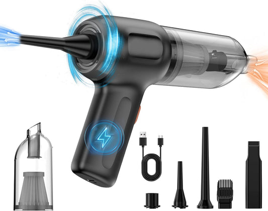 3-in-1 Rechargeable Air Duster & Vacuum Cleaner by MARLALL