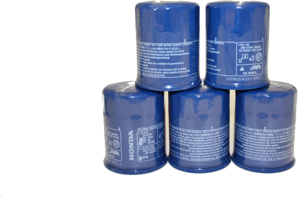 Honda 15400-PLM-A02 Oil Filter Case of 5 for Optimal Performance
