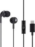 USB-C Wired Earbuds with Microphone - Comfortable In-Ear Design