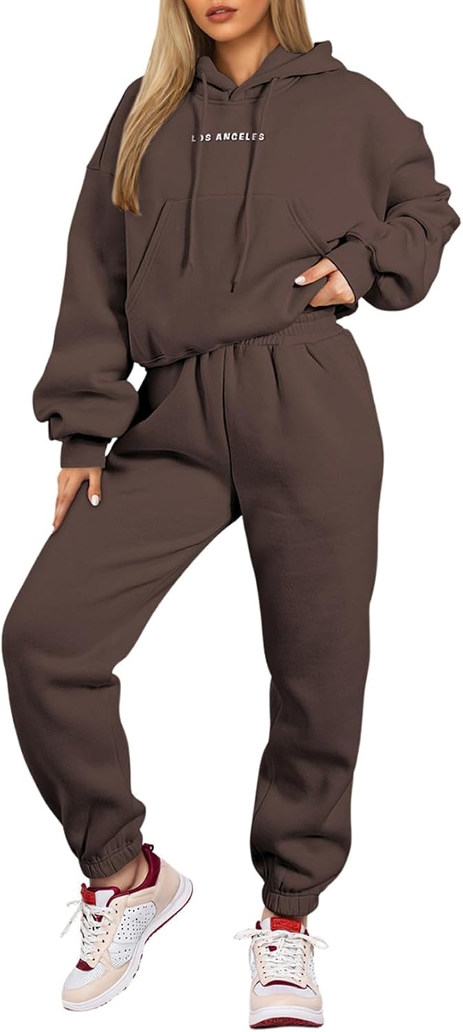 Herseas Womens 2 Piece Outfits Lounge Sets for Cozy Comfort