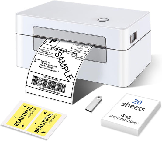 High Speed USB Thermal Printer - Perfect for Shipping!