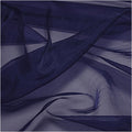 MDS Pack of 40 Yard Sheer Organza Fabric Navy Blue - Event Draping