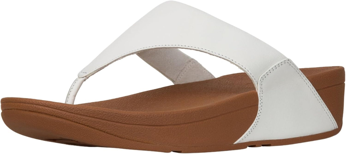 FitFlop Women's LULU Leather Toe-Post Sandals for Comfort