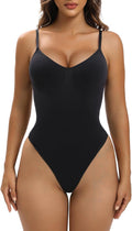 Women Shapewear Tummy Control Bodysuit Seamless Snatched Waist