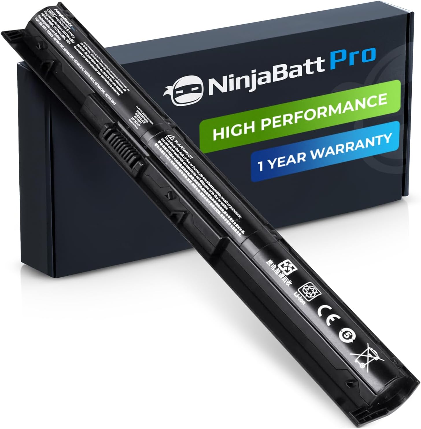 NinjaBatt Pro Battery for HP 756743-001 and Compatible Models