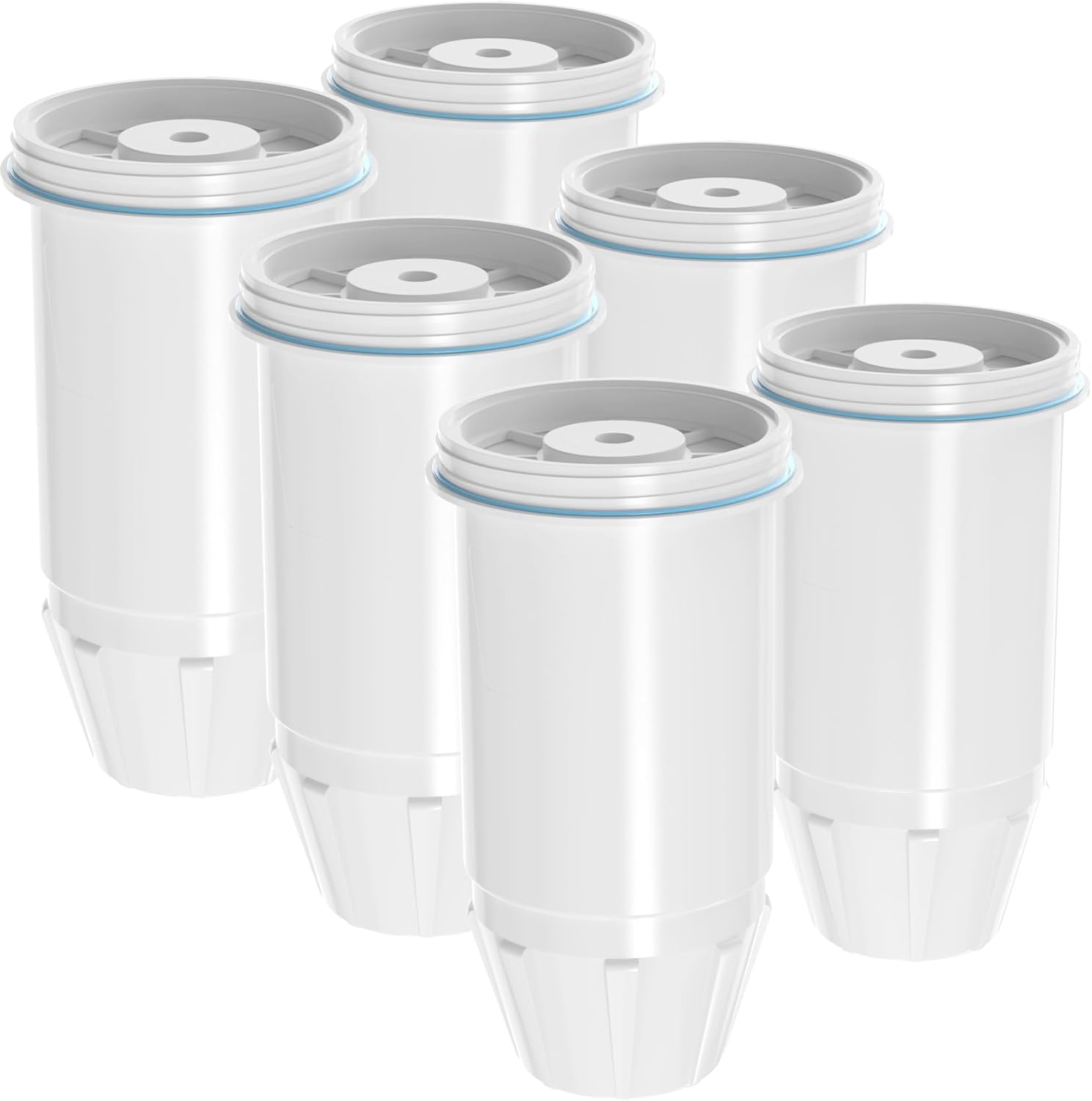 Water Filter Replacement for Zero Pitcher and Dispenser, 6 Pack