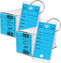 Versa-Tags 500 Per Box Self-Protecting Paper Key Tags - Dealer Pack